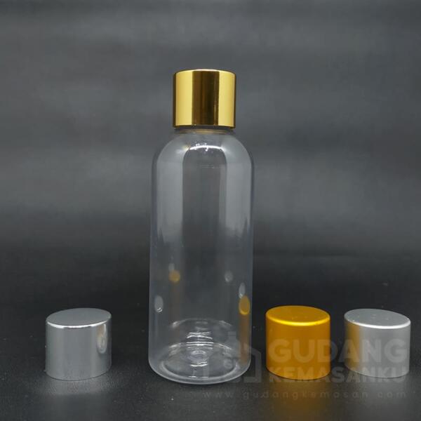 PET 60 ML + Tutup ulir almunium 18/410