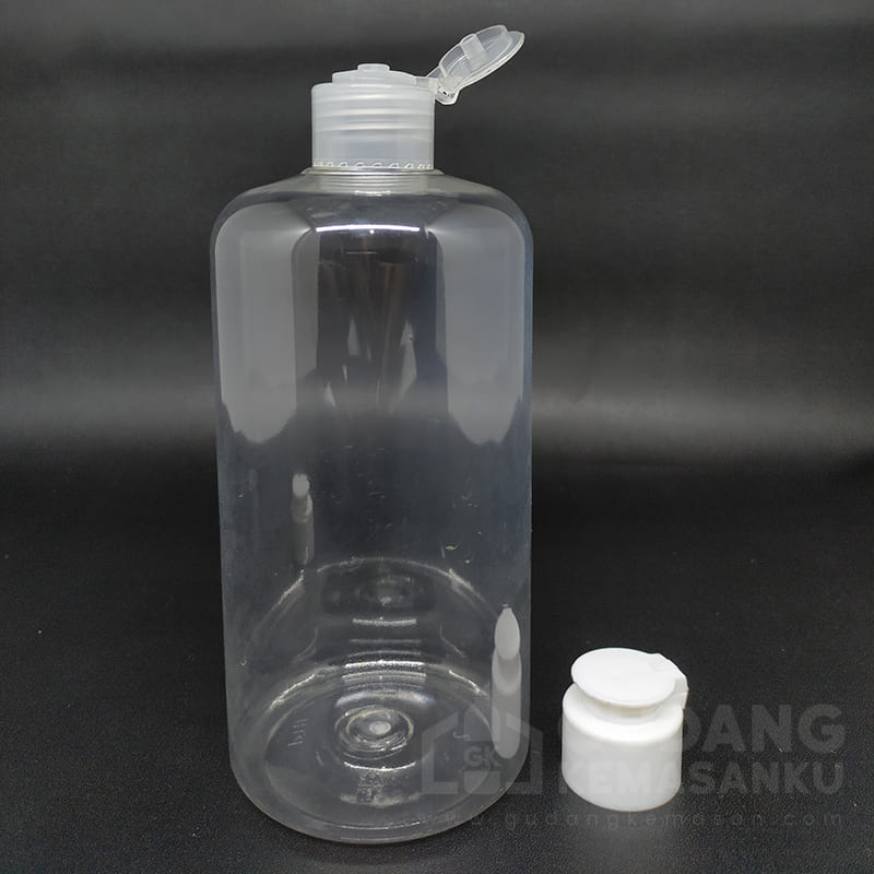 PET81 PET 500 ML 24 + Fliptop jamur 24/410 - Gambar 1