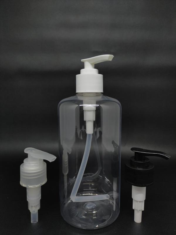 PET83 PET 500 ML 28 + Pump plastik 28/410 - Gambar 1