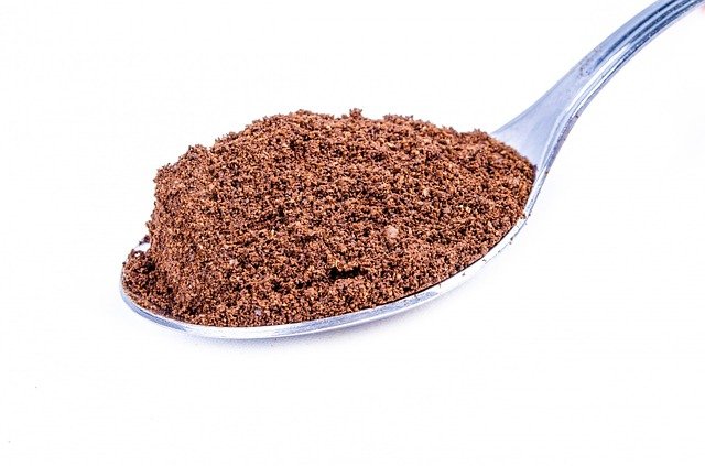 Bubuk kopi untuk bahan alami spa untuk di rumah