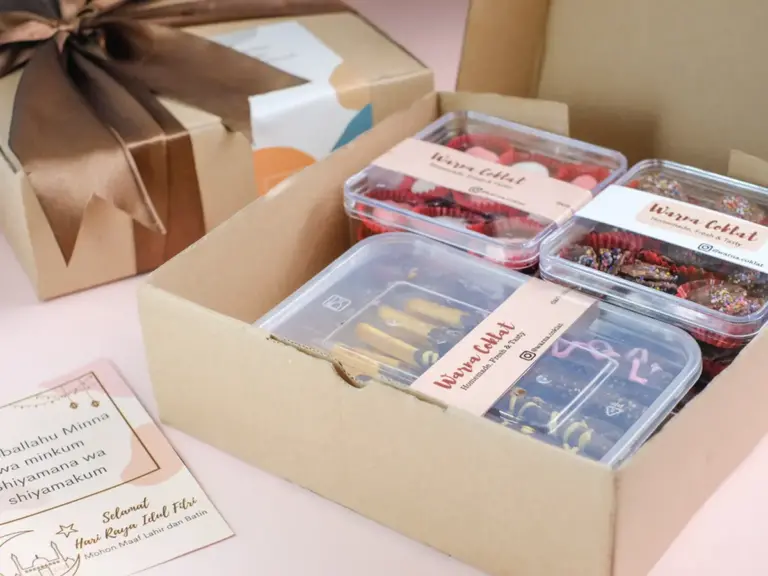 cara membuat hampers sendiri
