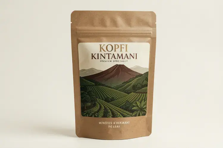 kemasan kopi kintamani