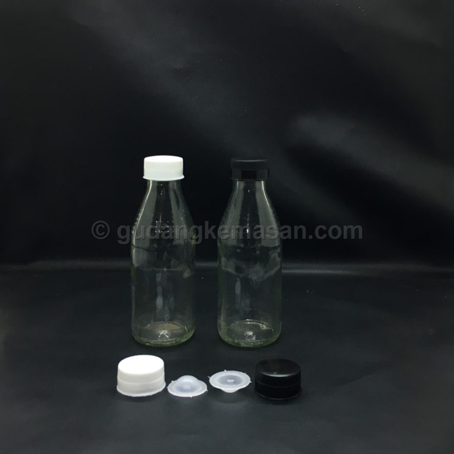 Botol Hemaviton 150ml Cap Plastic - Botol Kaca Recycle | Gudang Kemasanku