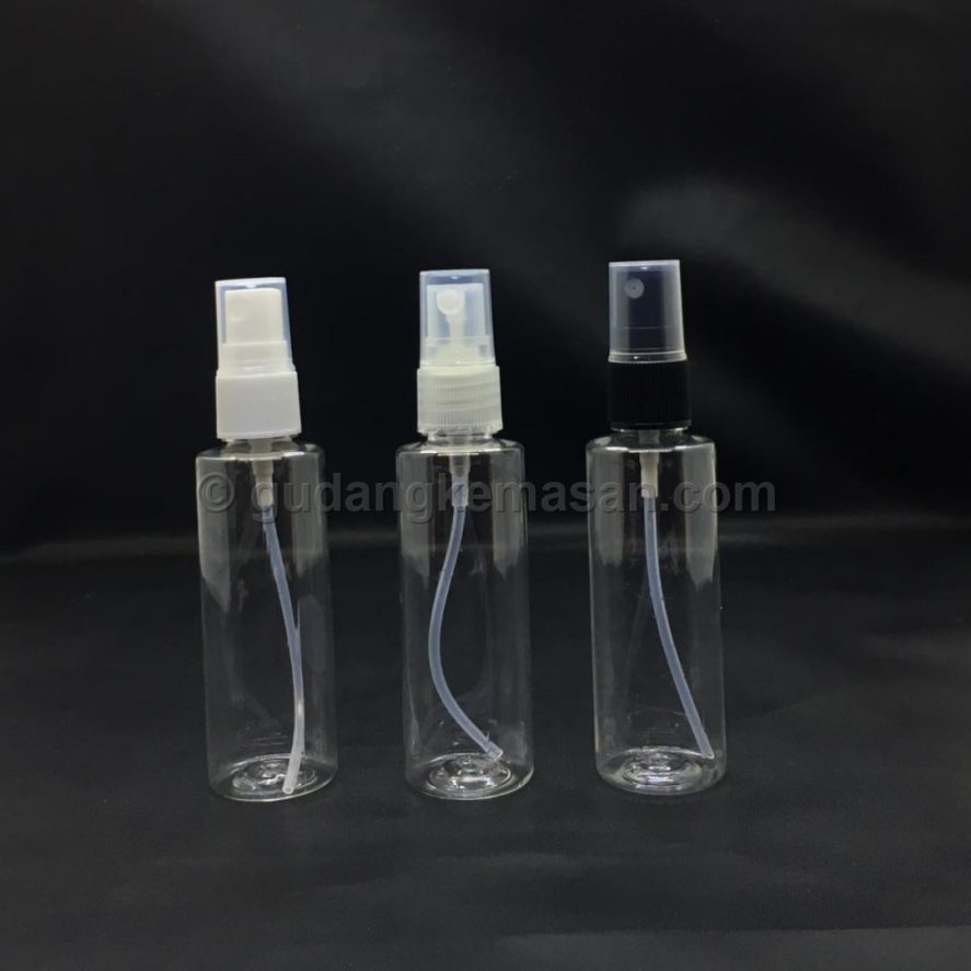 PET 60ml RF Spray - Botol PET Body Care | Gudang Kemasanku
