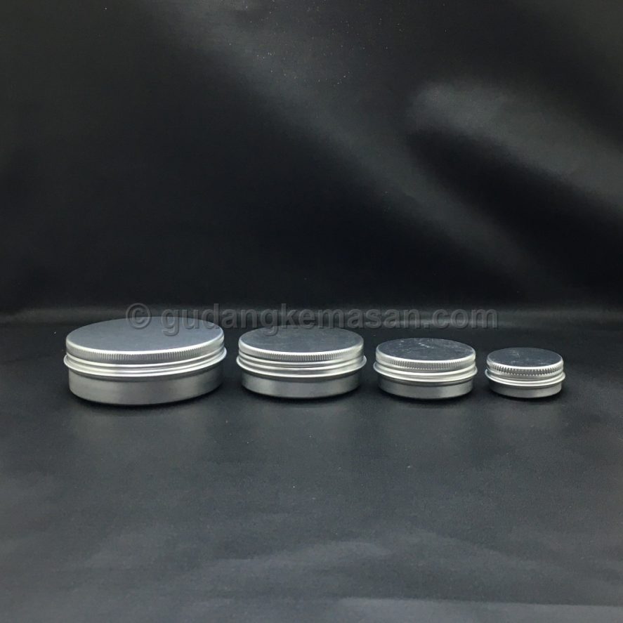 pot alumunium silver