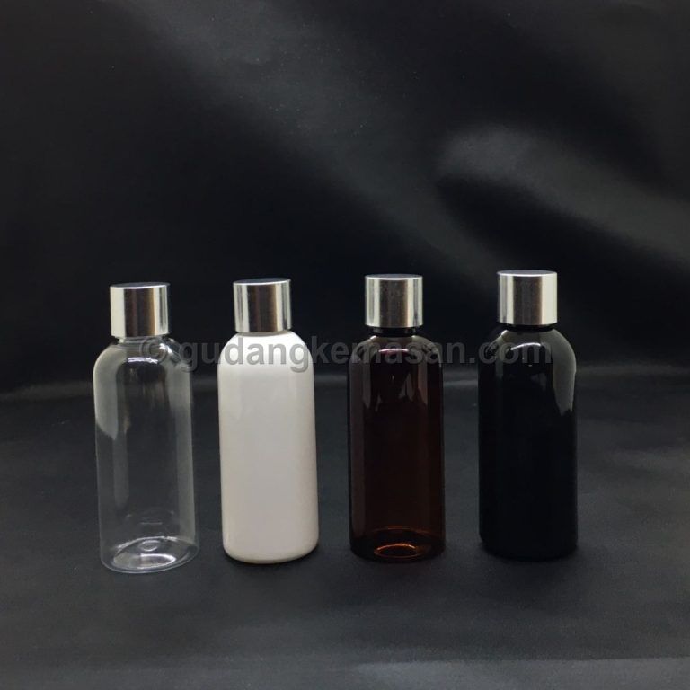 PET 60ml Tutup Ulir Silver