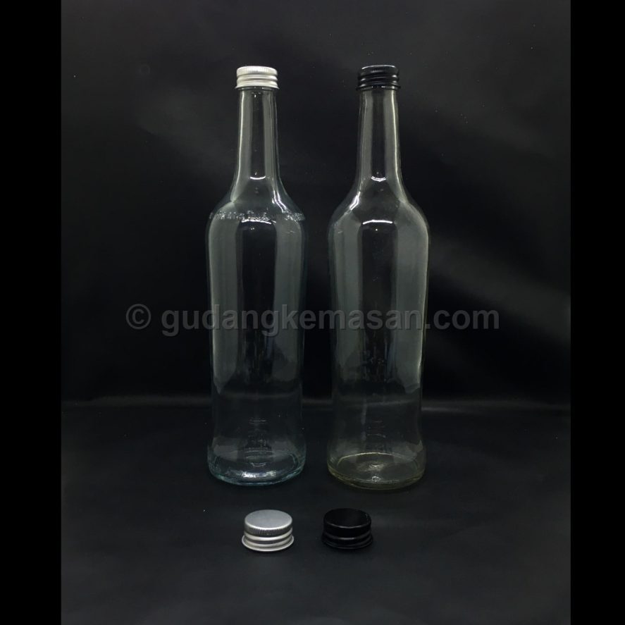 botol am polos & tulis 625ml cap almunium