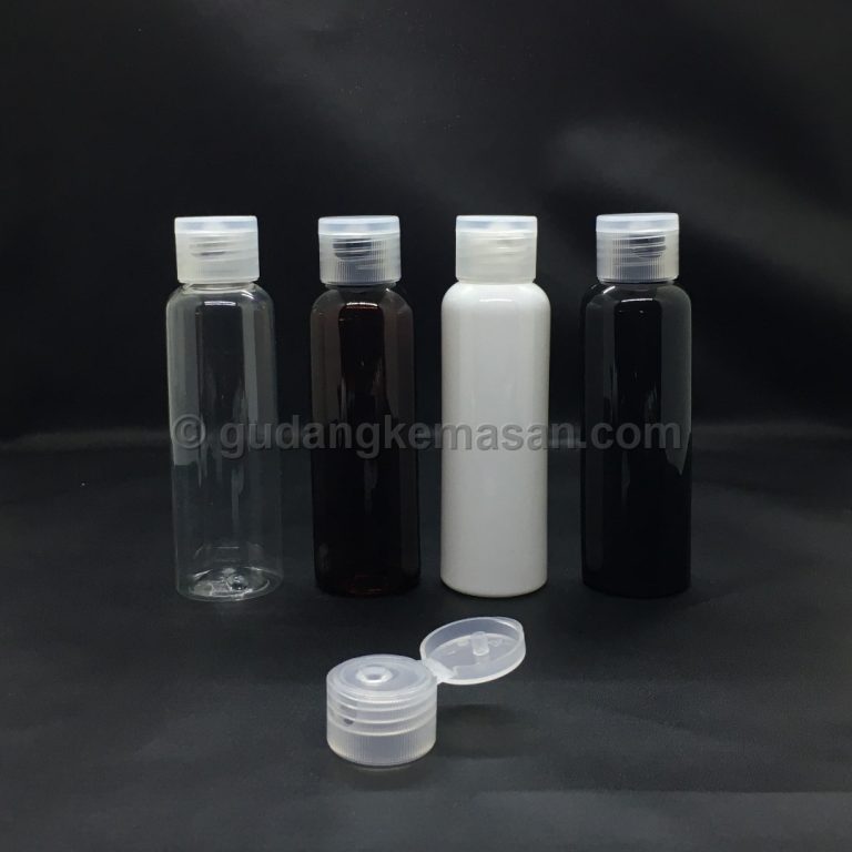 PET 100ml Fliptop Natural