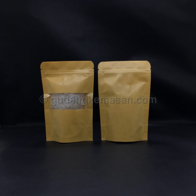 Paper Kraft Window Brown 10×15