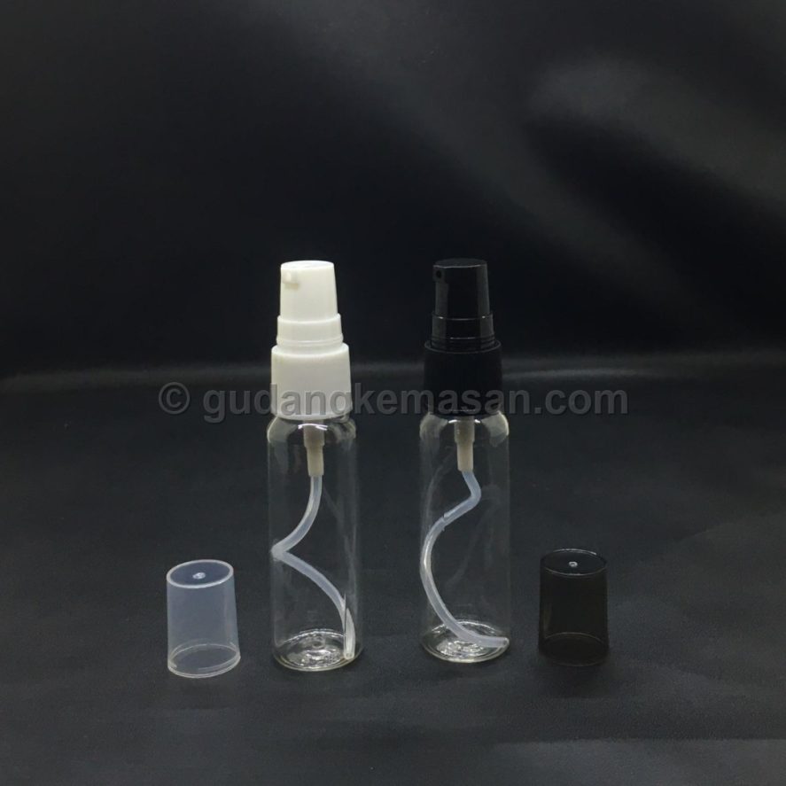 PET 27ml Pump Treatment - Botol PET Body Care | Gudang Kemasanku