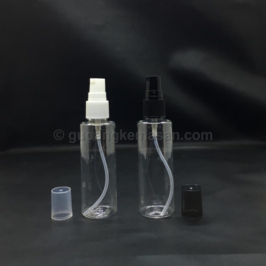 PET 60ml Pump Treatment - Botol PET Body Care | Gudang Kemasanku