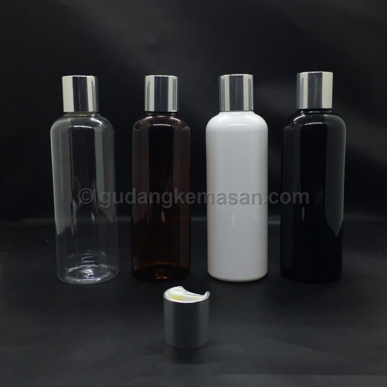 PET 250ml Disctop Silver Shiny