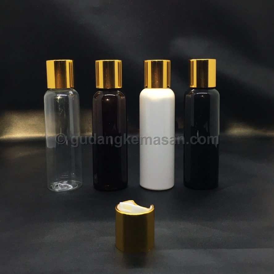 pet 100ml disctop gold