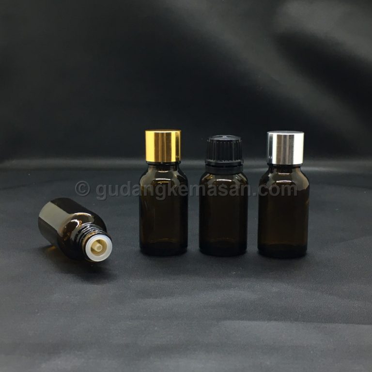kaca coklat 15ml