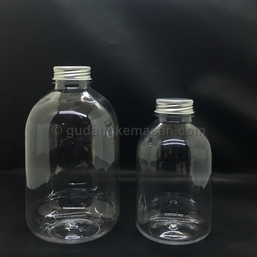 Kale Chubby Tutup Almunium - Botol PET Minuman | Gudang Kemasanku