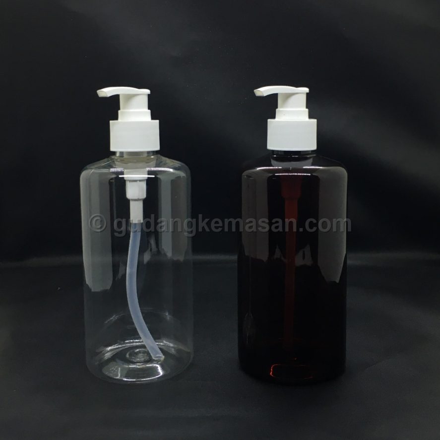 pet 500ml pump putih susu