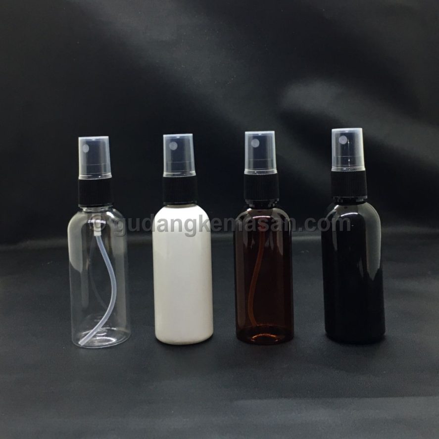 pet 60ml spray hitam
