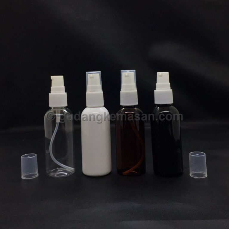 PET 60ml Pump Treatment Putih