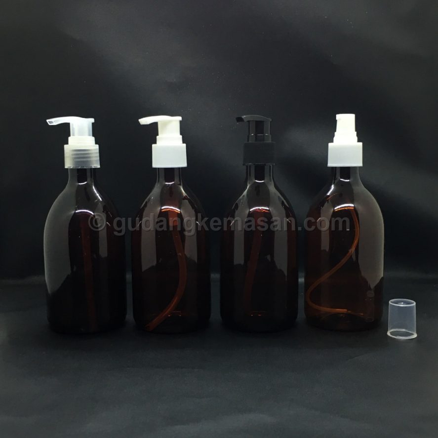 scl 300ml amber pump