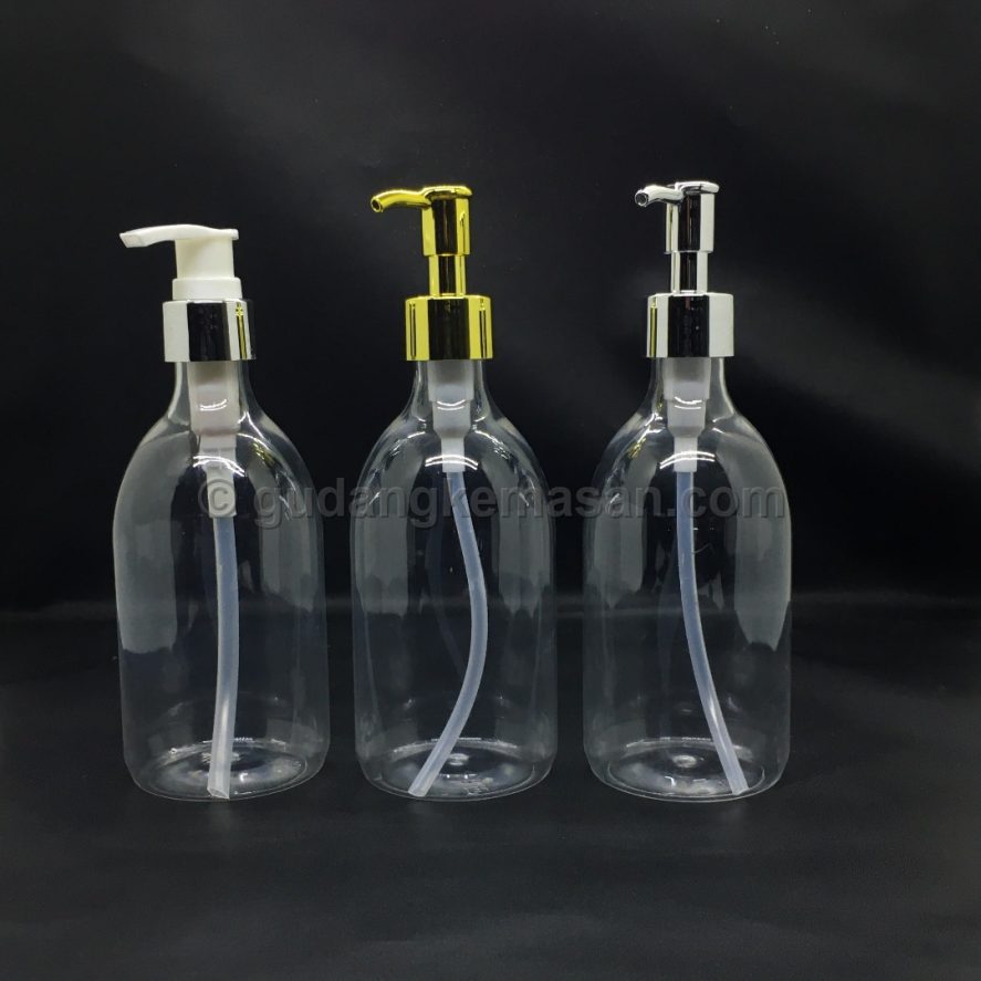 SCL 300ml Pump Luxury - Botol PET Body Care | Gudang Kemasanku
