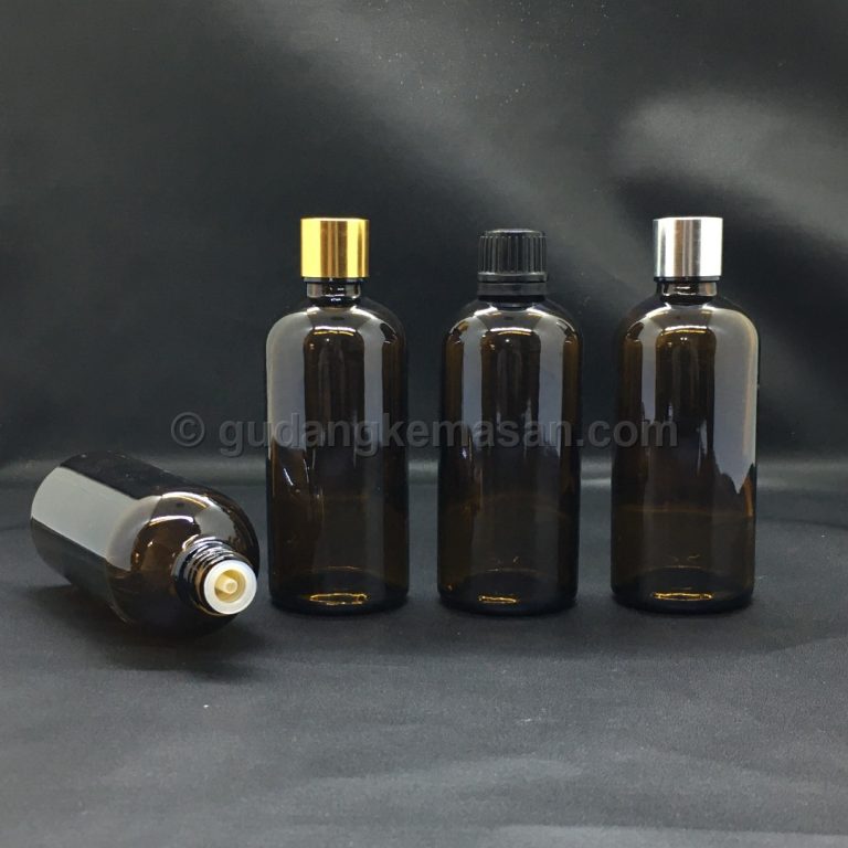 kaca coklat 100ml