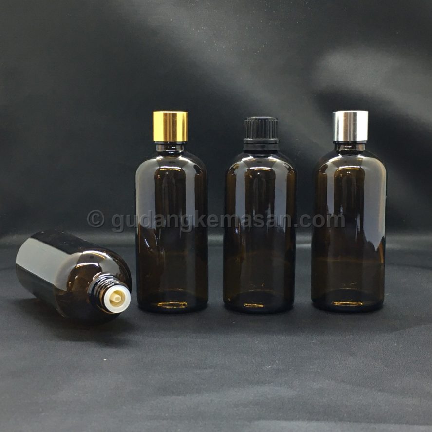 kaca coklat 100ml