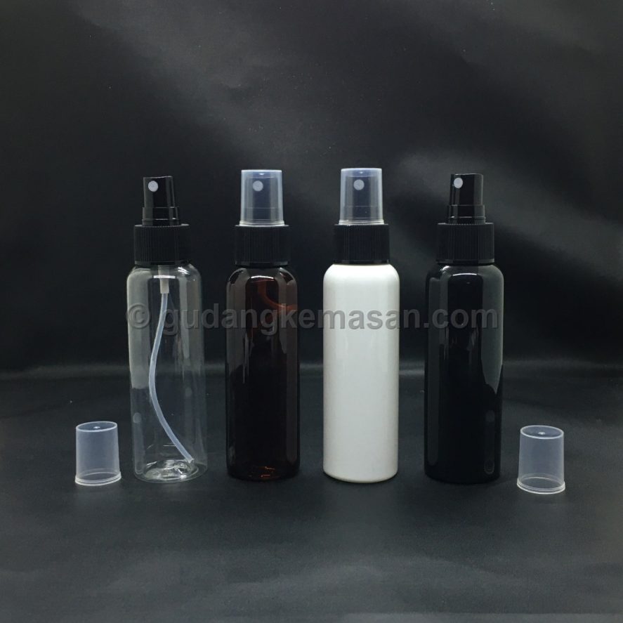 pet 100ml spray hitam