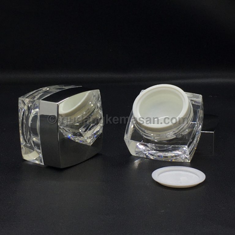 pot cream acrilic square 10gr