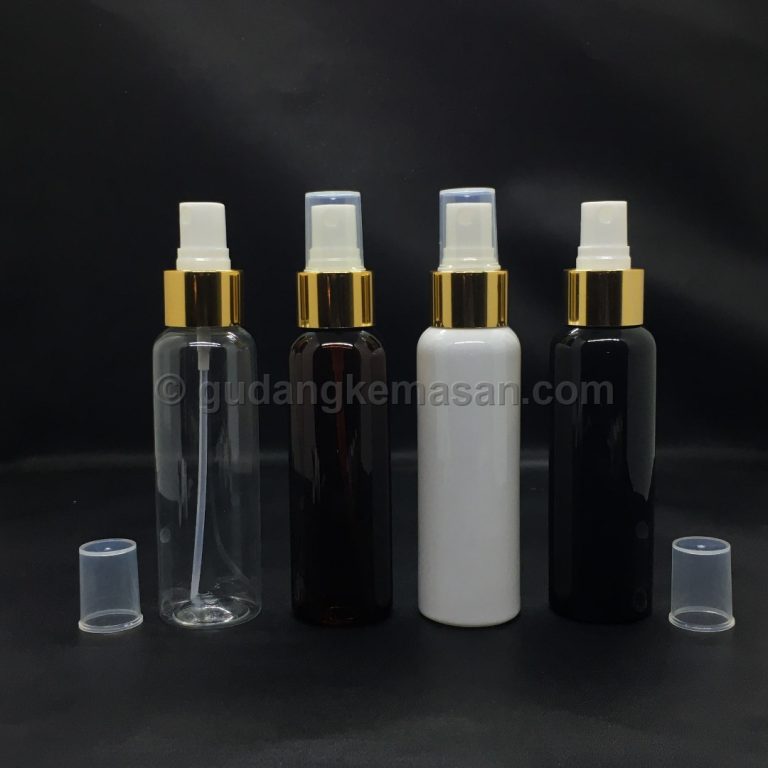 PET 100ml Spray Gold