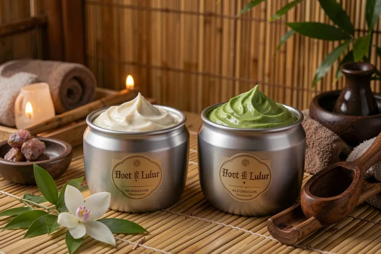 Pot Lulur dan Pot Aluminium: Kemasan Skincare Tradisional