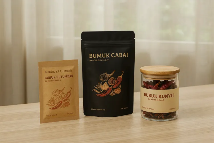 Kemasan Bumbu Dapur